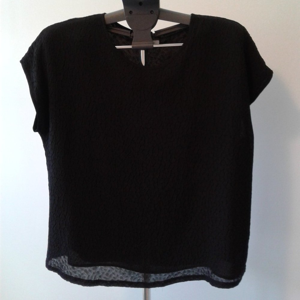 Windsmoor Black Sleeveless Blouse Size 18